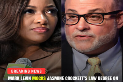 BREAKING: Mark Levin just mocked Jasmine Crockett’s law degree in a live debate, saying she “only knows how to chant slogans and doesn’t understand the constitution.” But Crockett just shot back with a short sentence ….. just 5 minutes later. Hashtag . #CrockettShutHimDown immediately climbed to the top of national trends…
