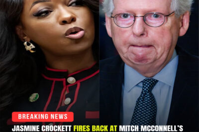 BREAKING: Mitch McConnell just publicly dismissed Jasmine Crockett’s claims, calling them “baseless” — but just hours later, she released a document packed with numbers, recordings, and internal evidence, leaving McConnell’s entire chamber absolutely reeling. Crockett’s post went viral, with the last detail in the document being a single line…