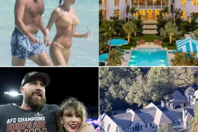 When it comes to love, some couples make a statement — but Taylor Swift and Travis Kelce just made history. The pop queen and the NFL superstar have officially moved in together, and their new mansion isn’t just luxurious — it’s legendary. With a price tag that could rival the GDP of a small country, this palatial estate has fans in awe, wondering if this is just a home… or the first empire built on love and power.