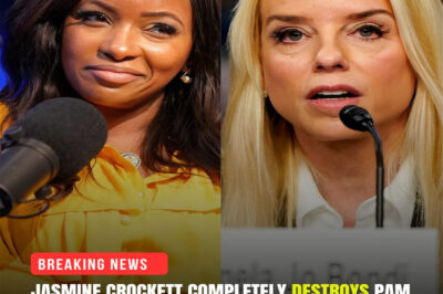 LIVE ON-AIR EXPLOSION: Pam Bondi SPOKE for 45 MINUTES — but Jasmine Crockett needed only 60 SECONDS to turn everything around… and her final words left the entire nation stunned, unable to believe what had just happened