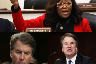 NATIONAL EXPLOSION: Brett Kavanaugh PANICED when Jasmine Crockett suddenly pulled out a 2-page top secret Supreme Court memo on live television — and seconds later, the entire country fell silent… The atmosphere in the studio was thick, Crockett opened the file, flipped to the first page, read a few lines slowly — and at that moment, Kavanaugh’s eyes changed. No one was speechless…