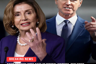 Governor Gavin Newsom has not been silent following a federal warning from Deputy Attorney General Todd Blanche, who sent a letter warning California not to “interfere” with immigration authorities. Standing before the camera, Newsom said slowly: “California doesn’t interfere — we protect people. If that makes someone uncomfortable… maybe they should ask themselves who they’re protecting.” He paused for a few seconds, looked directly into the camera, and added a sentence that left the room speechless