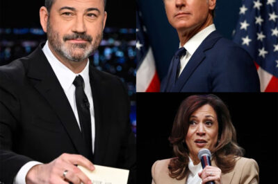 HOLLYWOOD SHOCK: Jimmy Kimmel stunned fans when suggesting Harris and Newsom could run in 2028 — but all attention went to his bold question: “NEXT UP?”…