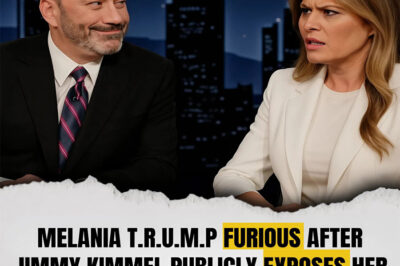 SH0CKING LIVE TV MOMENT: Melania T.r.u.m.p FURIOUS as Jimmy Kimmel EXPOSES Secrets of Her and D0n@ld T.r.u.m.p — On-Air Revelations Rock the Nation