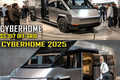It’s mind-blowing! $5,357 Elon Musk’s Tesla Motorhome Prototype Finally HERE!!! Elon Musk just unveiled the Tesla Motorhome Prototype, priced at only $5,357, and it’s redefining the future of travel!