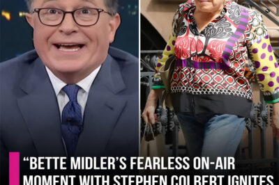 BREAKING: Bette Midler’s Fearless On-Air Moment With Stephen Colbert Ignites Hollywood Debate — “It Wasn’t a Feud, It Was a Wake-Up Call”