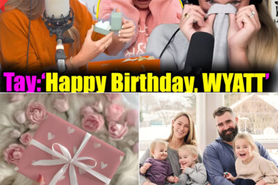 Kylie Kelce Breaks Down in Tears as Taylor Swift Surprises Little Wyatt on Her 6th Birthday — A Gift So Sweet It Left Everyone Crying!