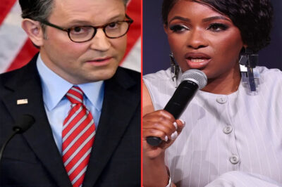 The Republican Party is in CHAOS. House Speaker Mike Johnson just suffered a public meltdown on-air, visibly shaking as he desperately tried to defend the GOP’s disastrous health care proposal—a plan critics are tearing apart as a cynical “public bailout.” But the real fireworks started when Rep. Jasmine Crockett, appearing on the Tucker Carlson Show, blasted Johnson and leadership, accusing them of abandoning real issues like the cost of living. “Right now, Tucker, a lot of people are happy about the shutdown, but I really disrespected the House by not being in session,” she declared, escalating an internal war that could shatter the party. What exactly was said that made the Speaker crack? And is this the end of Republican unity?