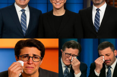 BREAKING NEWS: Sadness grips the television world as Rachel Maddow, Stephen Colbert and Jimmy Kimmel grieve over shocking news