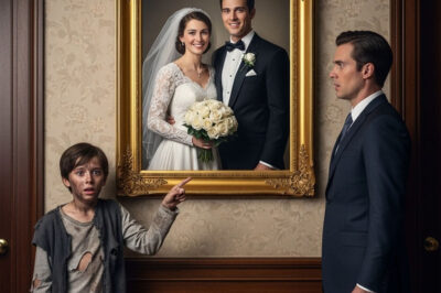 A Homeless Boy Saw a Wedding Photo and Whispered, “That’s My Mom”