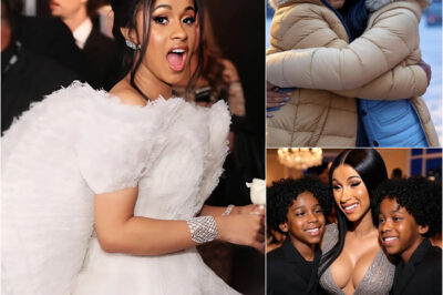 A decade ago, Cardi B made a life-changing decision—taking in a shivering orphan boy, giving him a home, and supporting him all the way through college. Now, that same boy has returned with a powerful gift that left Cardi speechless and in tears. But just when the emotional reunion couldn’t get any more heartwarming, the unexpected actions of her own two children stunned everyone—revealing something extraordinary about the way Cardi B raises her family. What did they do that has fans calling it “unforgettable”?