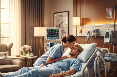 Nurse stole a kiss from a billionaire in a vegetative state because she thought he wouldn’t wake up, but unexpectedly he hugged her…
