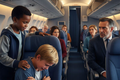 Millionaire’s Son Has Autism Screaming Mid-Flight – Black Boy Walks Up And Does This Shocking Everyone…