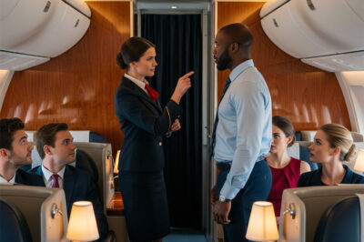Black CEO Denied First Class Seat – When Plane Lands, He Does This That Shocks Entire Crew