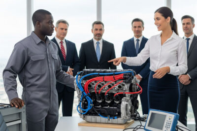 Female CEO Mocked a Black Mechanic: “Fix This Engine and I’ll Marry You” — Then He Did…