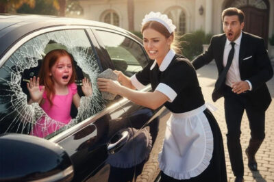 Millionaire’s new wife “forgets” his daughter locked in the car, until the maid did the Unbelievable…