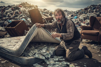 Mattress Full of Money Changed The Life of a Homeless Man…