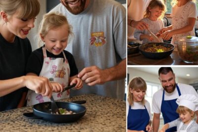 HEARTWARMING MOMENTS YOU NEVER SAW COMING: Taylor Swift & Travis Kelce’s Sweet Day with Little Wyatt Just Took an Unexpected Turn—And Fans Can’t Stop Talking About It! What looked like a picture-perfect family outing quickly turned into something far deeper than anyone expected. Between the laughter, the spontaneous dance-offs, and those effortlessly candid moments that feel straight out of a movie, one unseen detail in the background has everyone buzzing. What did the cameras accidentally capture that completely changed how fans see Taylor and Travis’s relationship?