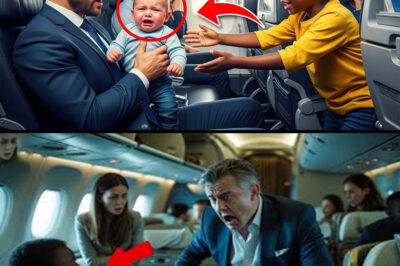 Billionaire’s Baby Cried Nonstop on the Plane — Until a Poor Black Boy Did the Unthinkable
