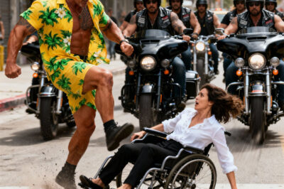 “Move, Cripple!” – Bullies Tripped a Disabled Girl at the Bus Stop, Then 99 Bikers Arrived…