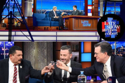 Colbert’s Jaw-Dropping Reaction to Kimmel’s Suspension Caught on Camera – The Moment That Shook the Entire Audience!.