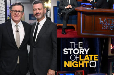 Shocking TV Swap: Jimmy Kimmel and Stephen Colbert Open Up About Their Deepest Struggles Live on Each Other’s Shows.
