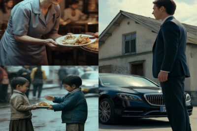 Waitress Offers Meal to Two Orphans, 17 Years Later, a Luxury Car Appears at Their House…