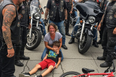 17 Bikers Helped My Dying Son on Highway When Everyone Just Filmed His Seizure