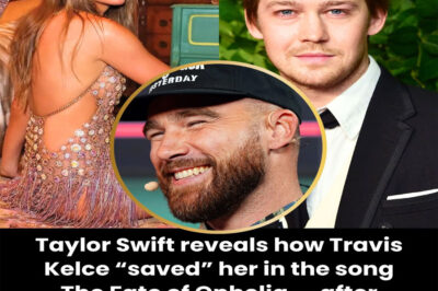 Taylor Swift reveals how Travis Kelce “saved” her in the song The Fate of Ophelia — after everything her past relationship with Joe Alwyn left behind.