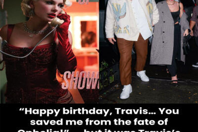 “Happy birthday, Travis… You saved me from the fate of Ophelia!” — but it was Travis’s emotional response that truly stole the spotlight today.