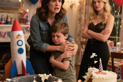 At My Son’s Birthday, I Found His Cake In The Trash – My Sister Sneered, “He Didn’t Deserve It”