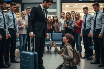 “Don’t Get On The Plane! It’s Going To Explode!” – A Homeless Boy Yelled At A Rich Businessman, And The Truth Left Everyone Speechless…