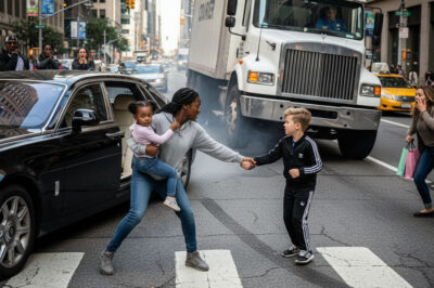 No One Dared To Save The Billionaire’s Son Until A Poor Black Maid Picked Up Her Child And Rushed To Save Him And The Ending…