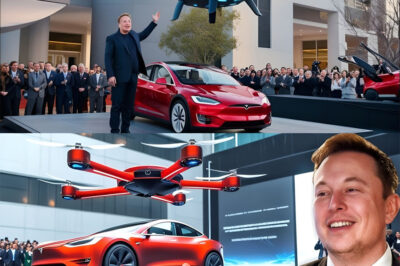 “If you think this is the final design, you haven’t seen the second engine yet.” Elon Musk’s Flying Tesla 2025 isn’t just a car—it hides a secret feature that could rewrite transportation forever