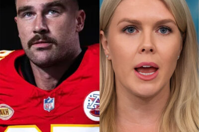“YOU WERE BEATEN — PAY NOW!” — Travis Kelce sues Karoline Leavitt and Network for $50 MILLION after shocking live attack. No one saw it coming.