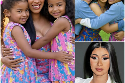 Breaking News: Twelve years ago, Cardi B and her mother made a life-changing decision when they rescued two abandoned twin girls left starving and freezing in the cold. Today, those same girls have returned—no longer helpless children, but radiant young women ready to share their gratitude in the most unexpected way. With a single heartfelt gesture and just seven words, they left Cardi B and her mother in tears… and the world wants to know: what did they say?