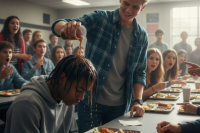 Bully Pours Coffee Over the New Black Student – Unaware He’s a Taekwondo Champion…