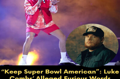“Keep Super Bowl American”: Luke Combs’ Alleged Furious Words About Bad Bunny’s Latin Set Ignite Culture Clash Across America