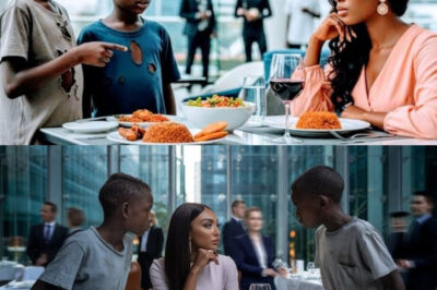 Can We Have Your Leftovers Ma? – But When The Millionaire Looked At Them Everything Changed