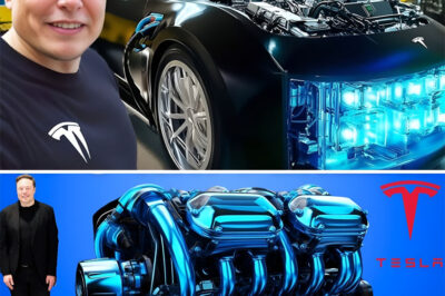 Elon Musk stuns rivals as Tesla’s water-powered engine finally becomes reality, leaving the industry speechless
