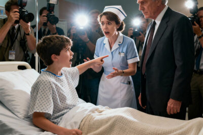 Don’t believe her! She’s not a nurse, she’s…” – A little boy in the hospital shouted at the billionaire, and the truth shocked everyone…