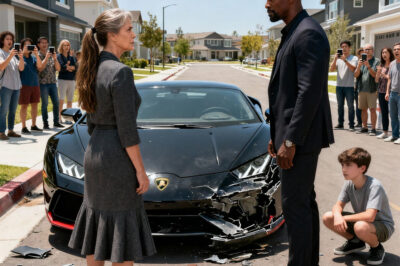 Hoa Karen’s Son Stole A Black Man’s Lamborghini And Crashed It – Hoa Karen Came And Asked Him To Pay For The Damages…
