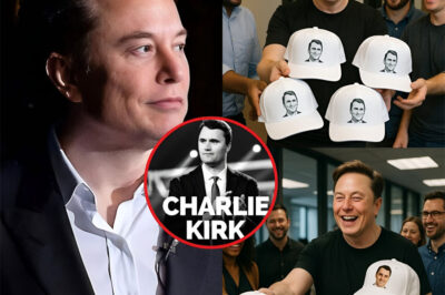 MEMORIAL HATS: Elon Musk has announced a surprise tribute: all employees will wear… a special black hat emblazoned with the words “Kirk77.” What makes the public shudder is the message that comes with it — each hat is a pledge to carry the spirit of Charlie Kirk