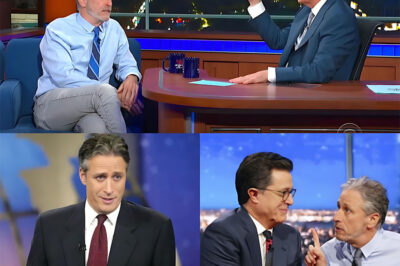 “‘I Won’t Be Silenced.’ Jon Stewart finally breaks his silence on the *Daily Show* cancellation rumors — and his words are shaking up late-night TV. As Paramount Global prepares to merge with Skydance Media and CBS confirms *The Late Show with Stephen Colbert* is ending next season, Stewart has stepped into the chaos with a warning: *‘This is bigger than you think.’* What does he know that we don’t? Behind the corporate deals and quiet exits, something seismic may be happening in late-night television—and Stewart might be the only one bold enough to call it out.”