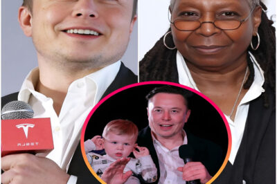 BREAKING: Elon Musk’s EXPLOSIVE Response to Whoopi Goldberg’s Comments About His Son…..