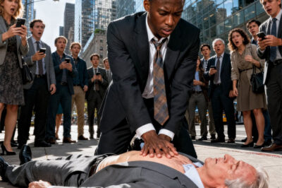 A Black man blows his dream job interview to save a dying stranger on a New York City street—only to discover the horrifying truth about who the man really was…