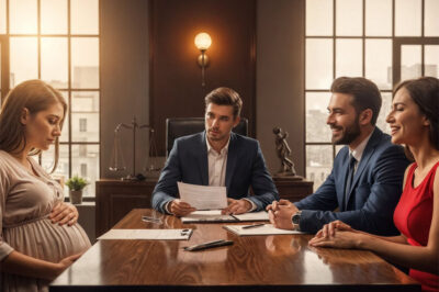 HUSBAND BROUGHT HIS MISTRESS TO SIGN DIVORCE AGAINST HIS PREGNANT WIFE, BUT THE LAWYER’S WORDS MADE HIM COLLAPSE!…