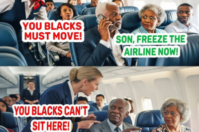 White Flight Attendants Ask Elderly Black Couple to Move —30 Seconds Later,One Call Shut