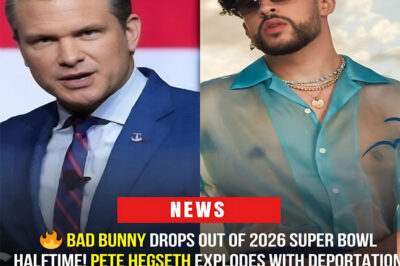 SH0CKING NEW : Under great public pressure, Bad Bunny finally announced that he would not perform at the Super Bowl halftime show. Pete Hegseth immediately added fuel to the fire when he asserted: “It was the right decision, otherwise he would have been deported from the United States immediately.” This statement caused the entire social network to explode with millions of mixed comments. The incident turned Bad Bunny into the center of the biggest controversy of the 2026 Super Bowl season. Fans were confused about what was really going on behind the scenes. And then Bad Bunny’s last statement shocked the entire audience, unable to believe it was true. Bad Bunny’s story quickly became the center of attention