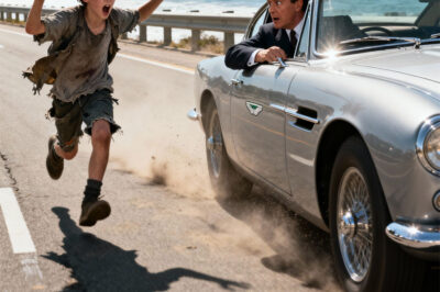 “Stop the car! Your wife cut the brakes!” — the homeless boy shouted to the billionaire, leaving everyone stunned…